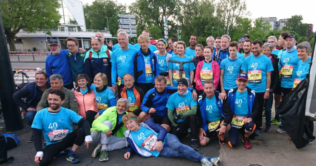 LAG Saarbrücken beim Nantes Marathon